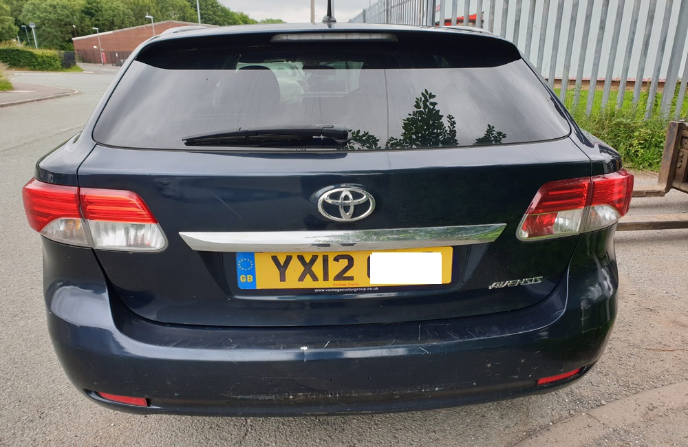 Toyota Avensis T4 D4D Tailgate handle
